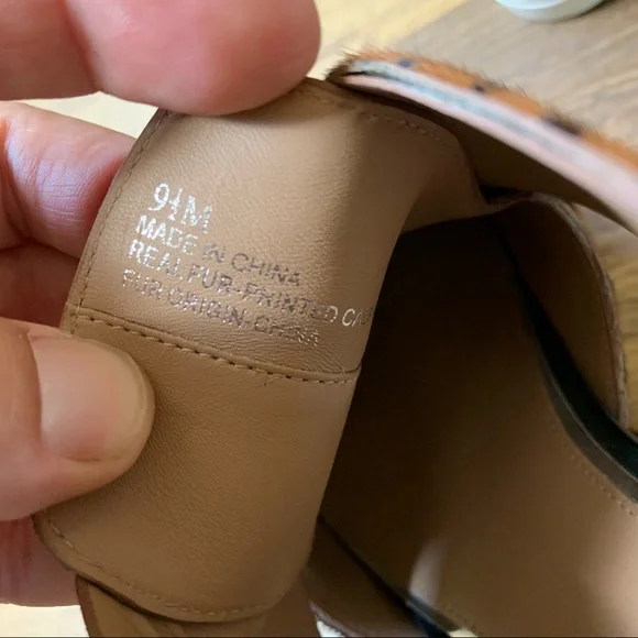 Linea Paolo Faith Genuine Calf Hair Wedge Sneaker - Picture 6 of 7